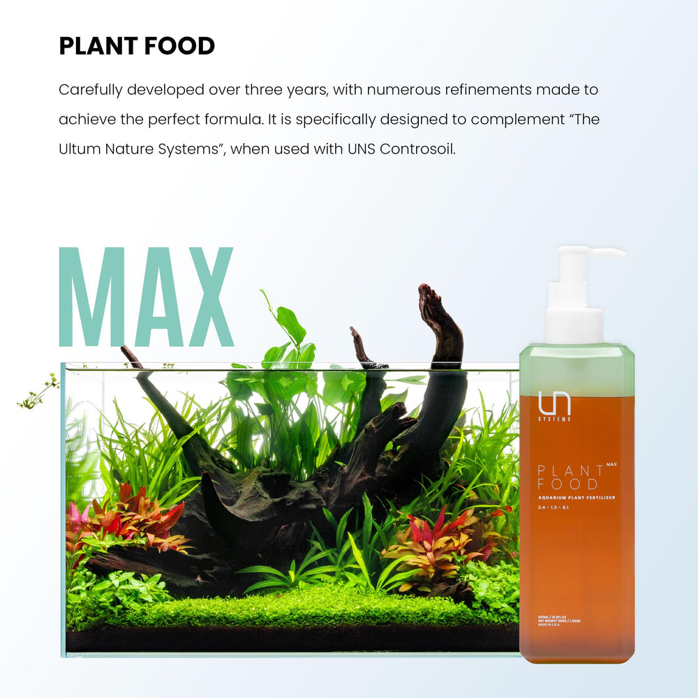 Ultum Nature Systems Plant Food dosing pump shown for easy application.