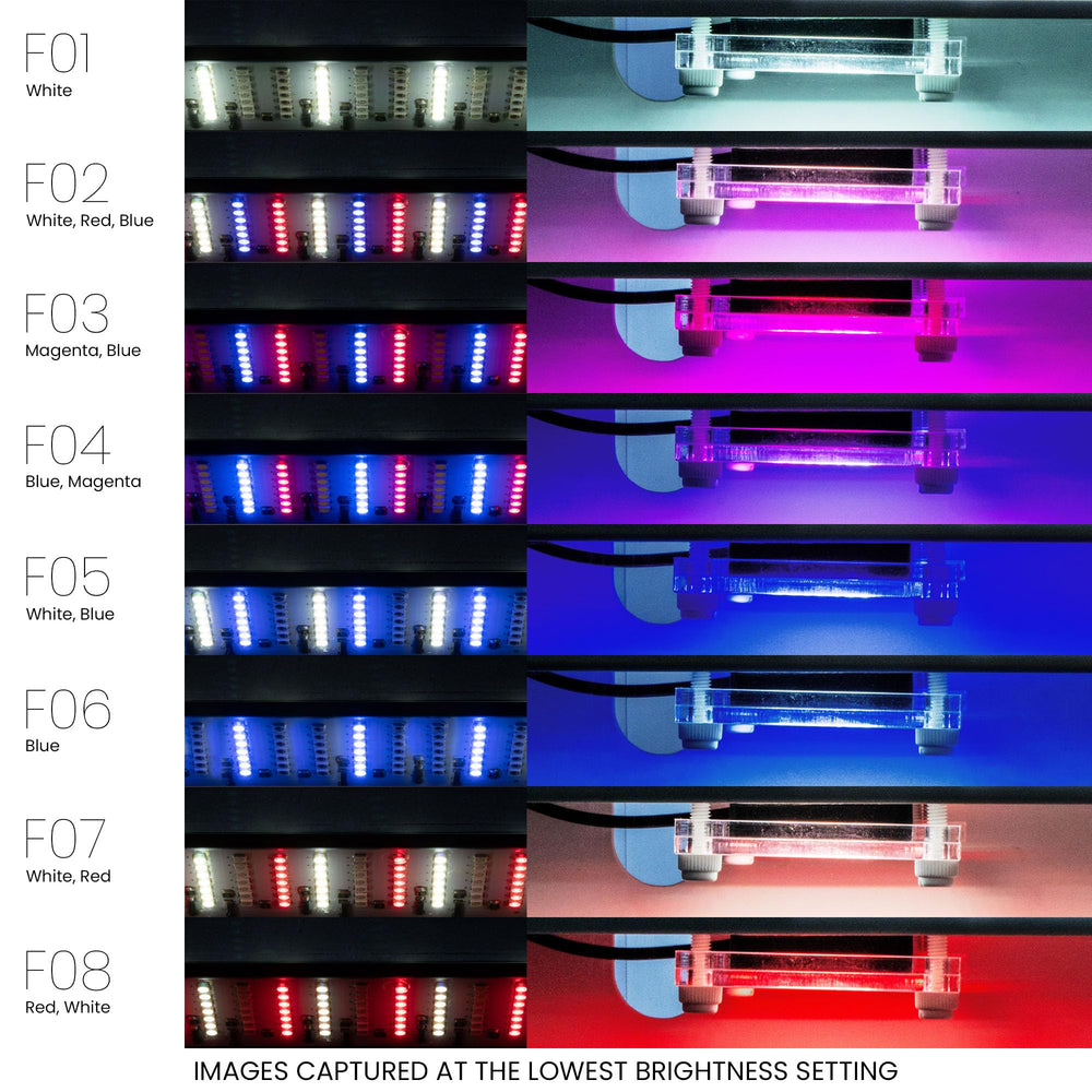 Ultum Refugium Light inline remote for convenient brightness and timer control.