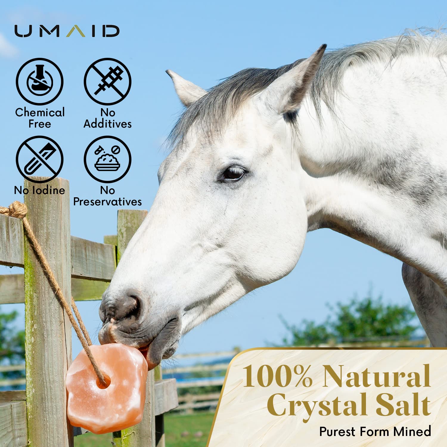 UMAID Himalayan Salt Lick Rope 4-pack box emphasizes value and easy replenishment
