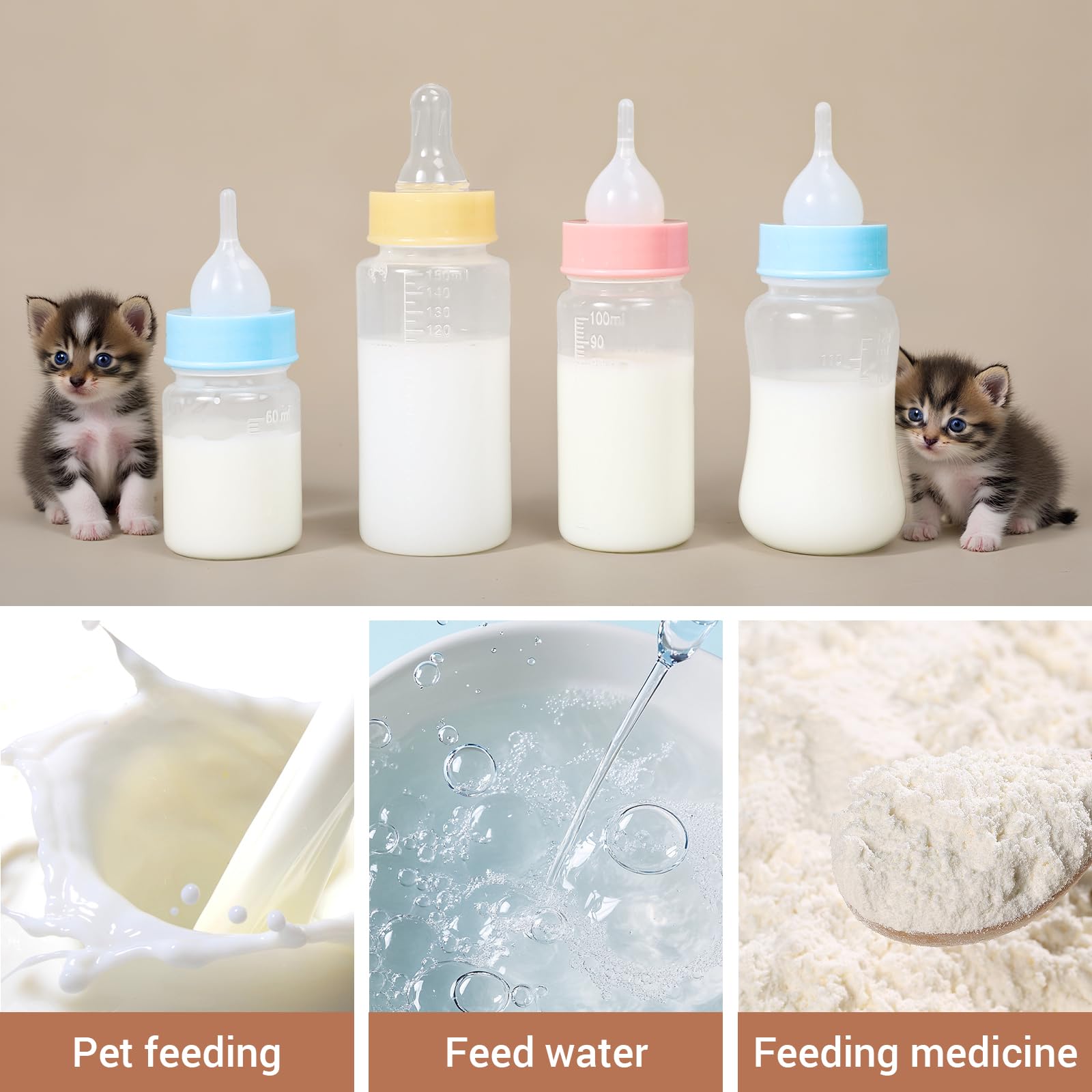 UMETASS feeding kit supports newborn pets with gentle feeding