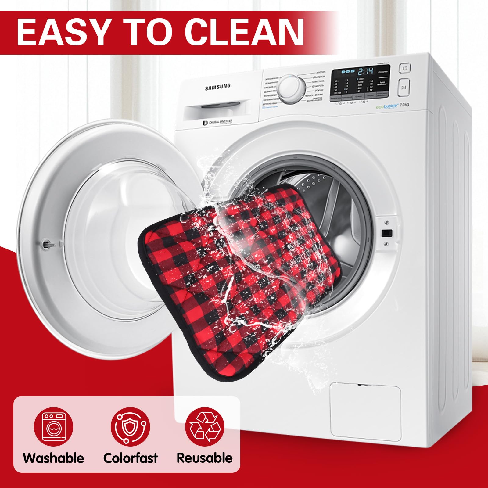 UMMNPR machine washable cat mat simplifies cleaning after messy pet snuggles.