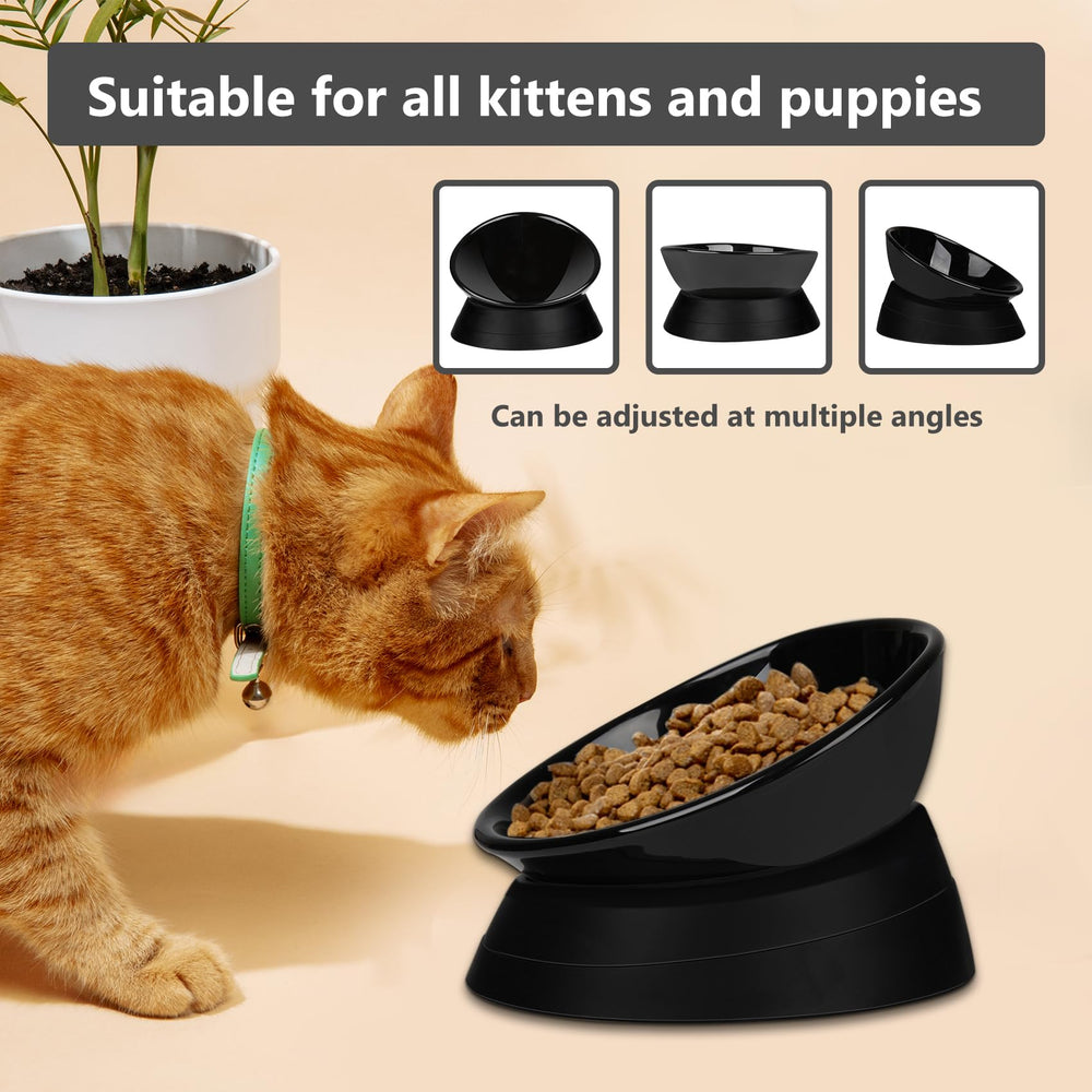 Umysky ceramic two-cup bowl for easy portioning and daily meals.