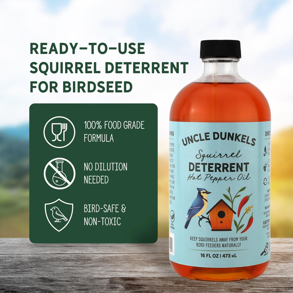 Uncle Dunkels 16 oz USA-made bottle emphasizes natural ingredients.
