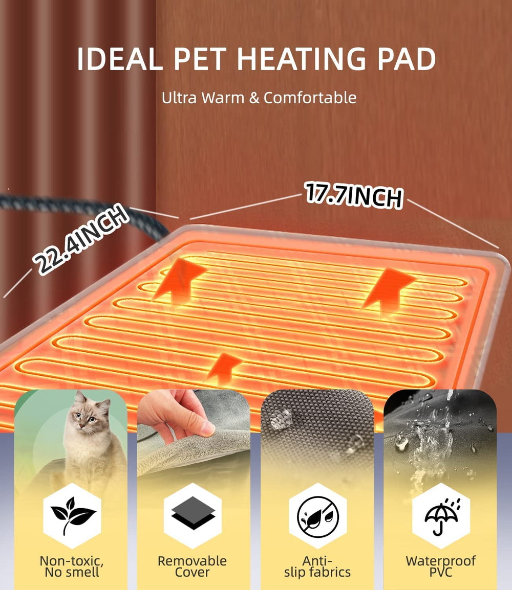 UNCN chew-resistant cord wrap keeps curious pets safer.