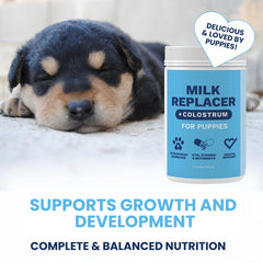 Under the Weather puppy milk colostrum can adds immune-supporting nutrients.