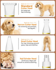 Unibono dog grooming kit ceramic blade delivers smooth cuts for efficient clipping