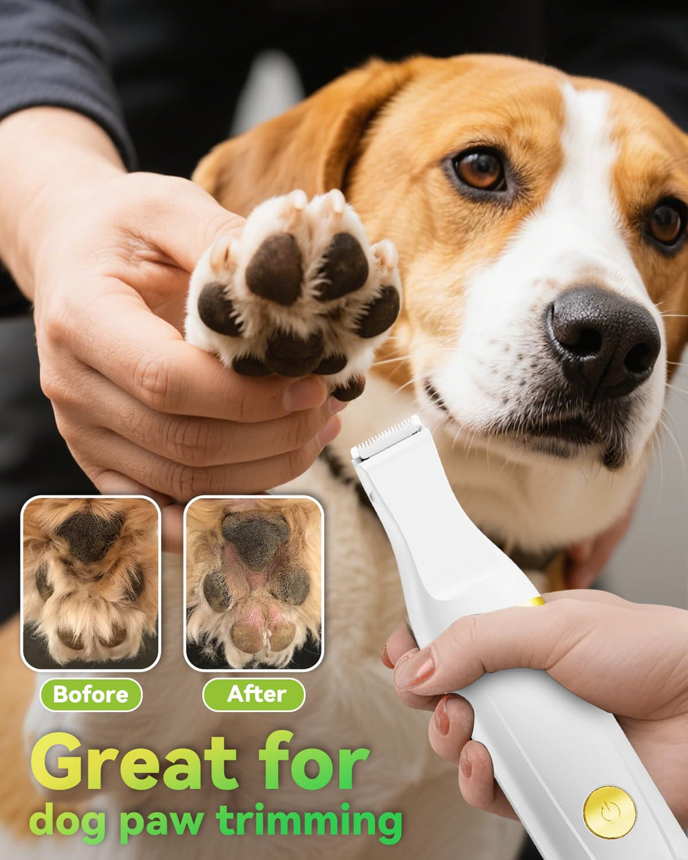 Unibono dog grooming kit low noise motor keeps pets calm during grooming sessions