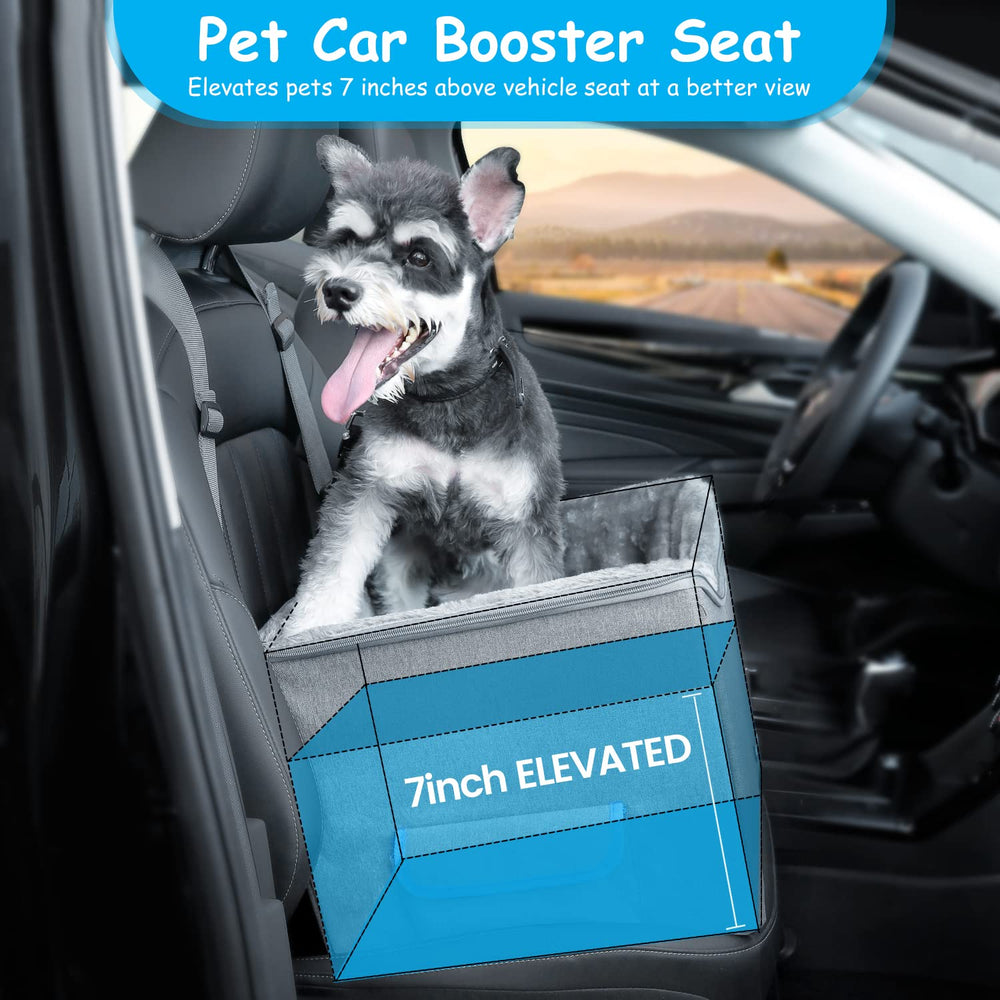 UNICITII dog car seat removable cushion for easy cleaning and flexible use.