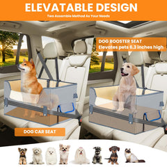 UNICITII booster seat includes a secure mount to keep it stable in cars.