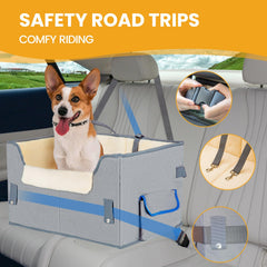 UNICITII compact seat fits small dogs and cats up to 45 pounds.
