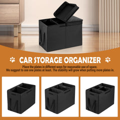 Unicitii storage divider displays 3 to 4 compartments for tidy pet essentials