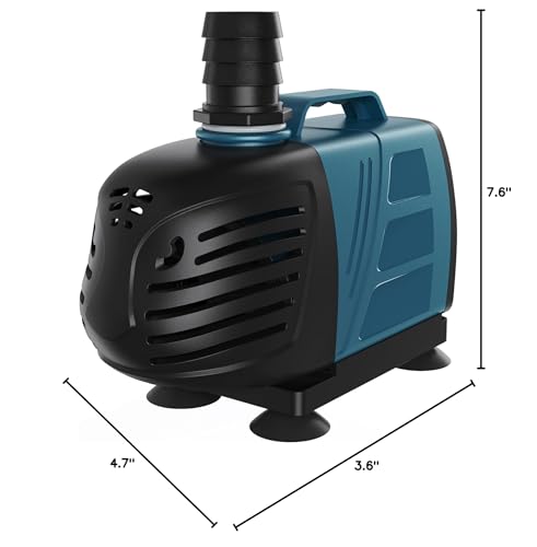 Uniclife high-lift 10ft capability image for ponds and waterfalls.