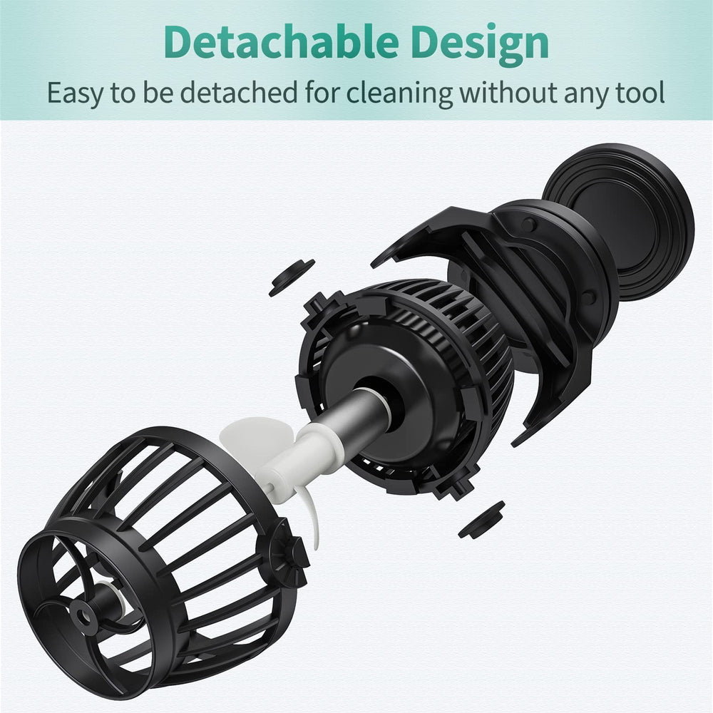 Uniclife magnetic base close-up shows secure submersible installation