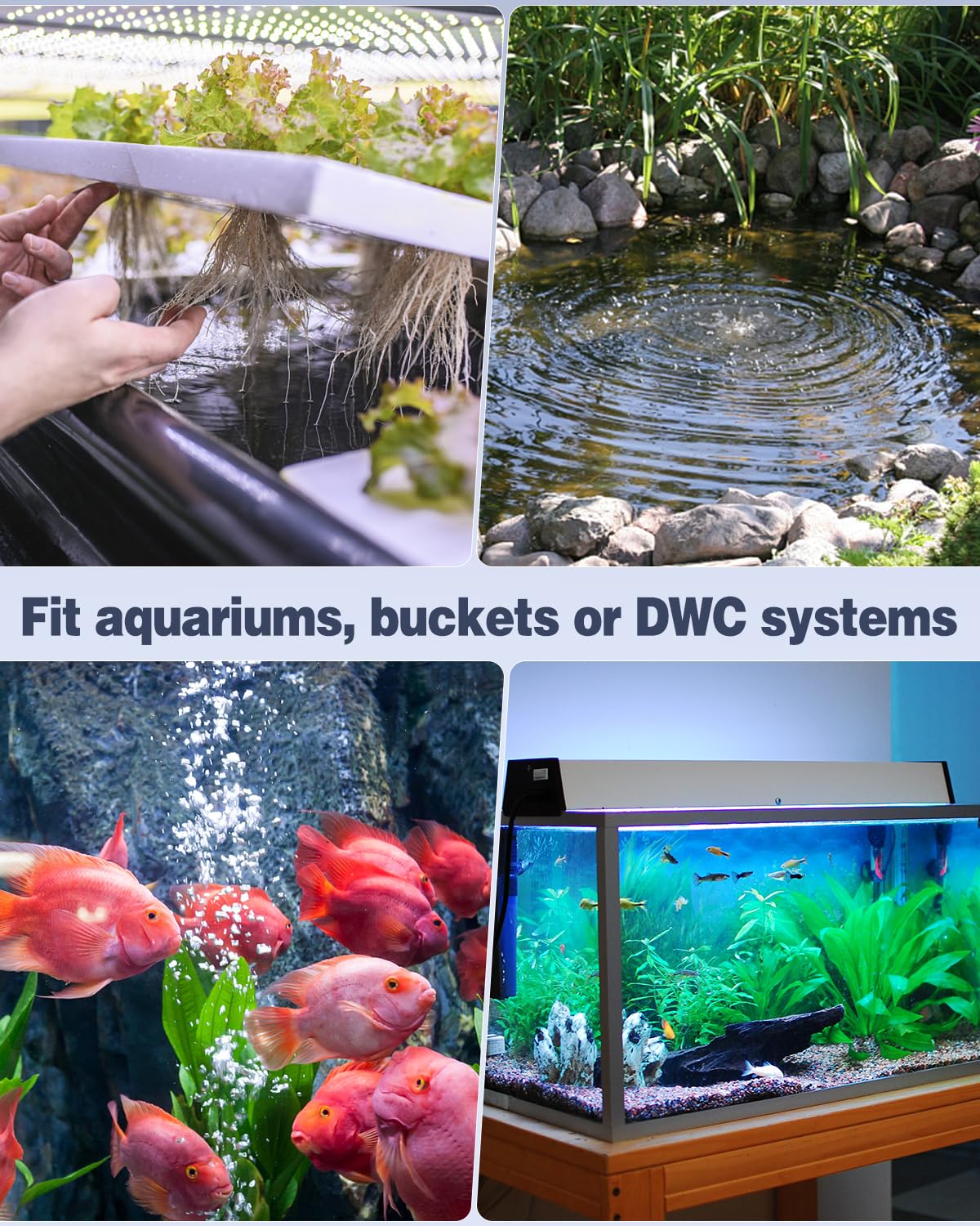 Uniclife Pawfly compact dimensions fit neatly into tight aquarium spaces.