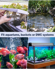 Uniclife Pawfly compact dimensions fit neatly into tight aquarium spaces.
