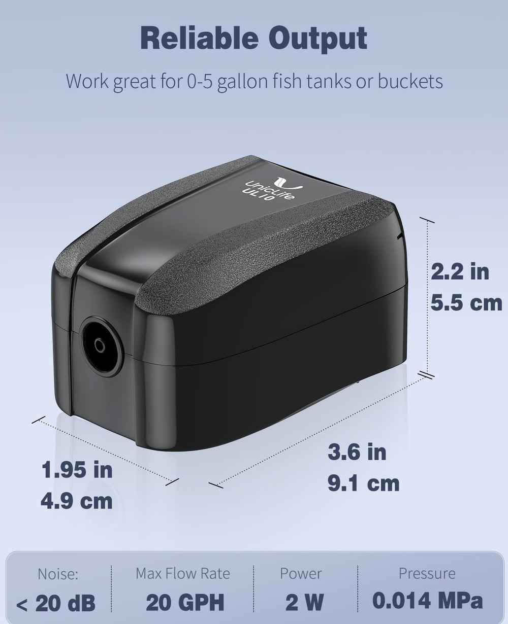 Uniclife Pawfly airline tubing ensures ready-to-use setup for quick deployment.
