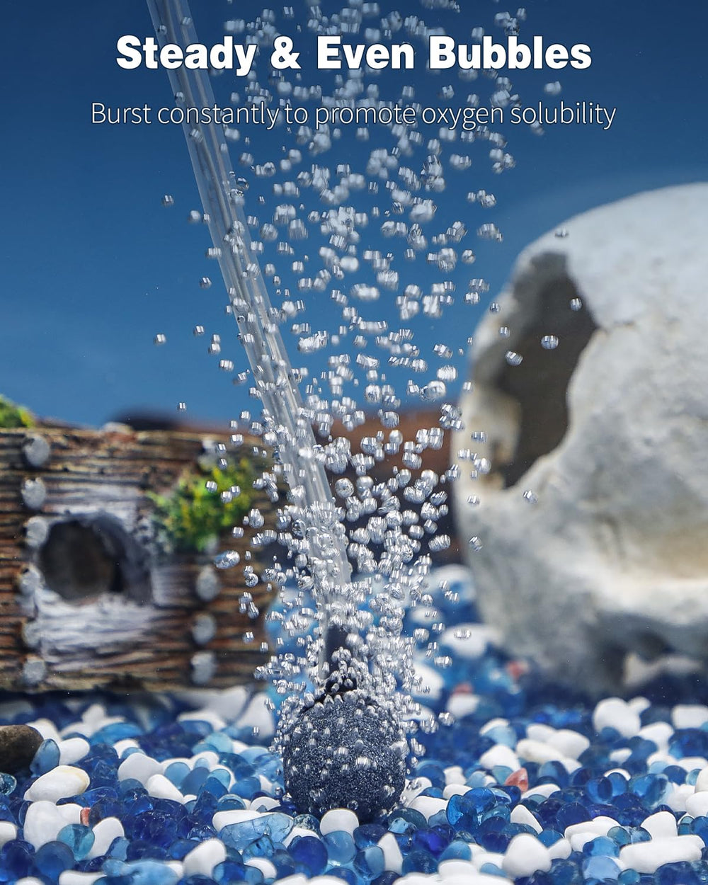 Uniclife Pawfly check valve helps prevent backflow in small tanks.