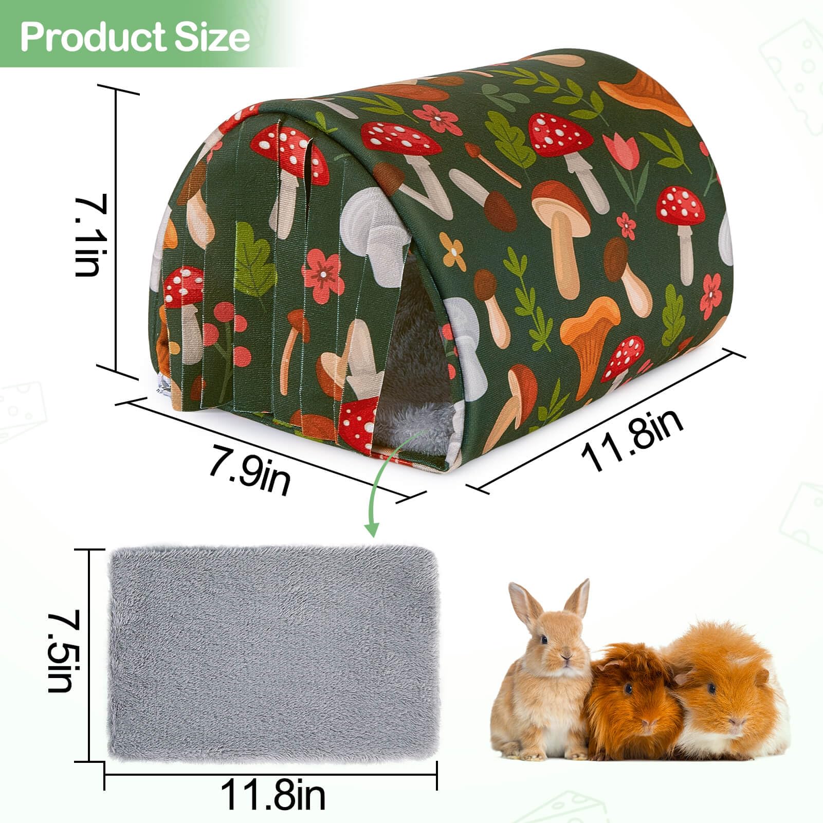 Unicorn Catcher curtains at each end provide safe hiding space for relaxation