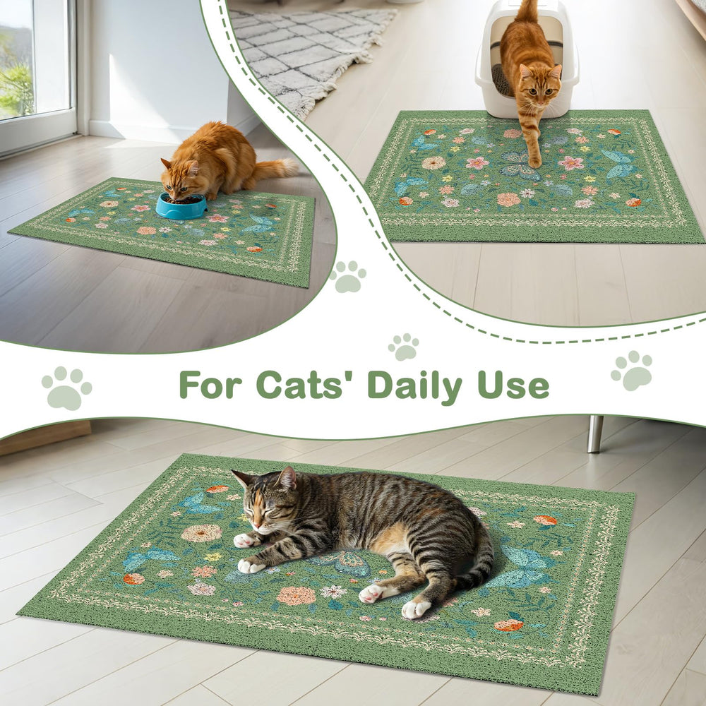 Unicorn Catcher fits multiple sizes to cover different litter boxes.