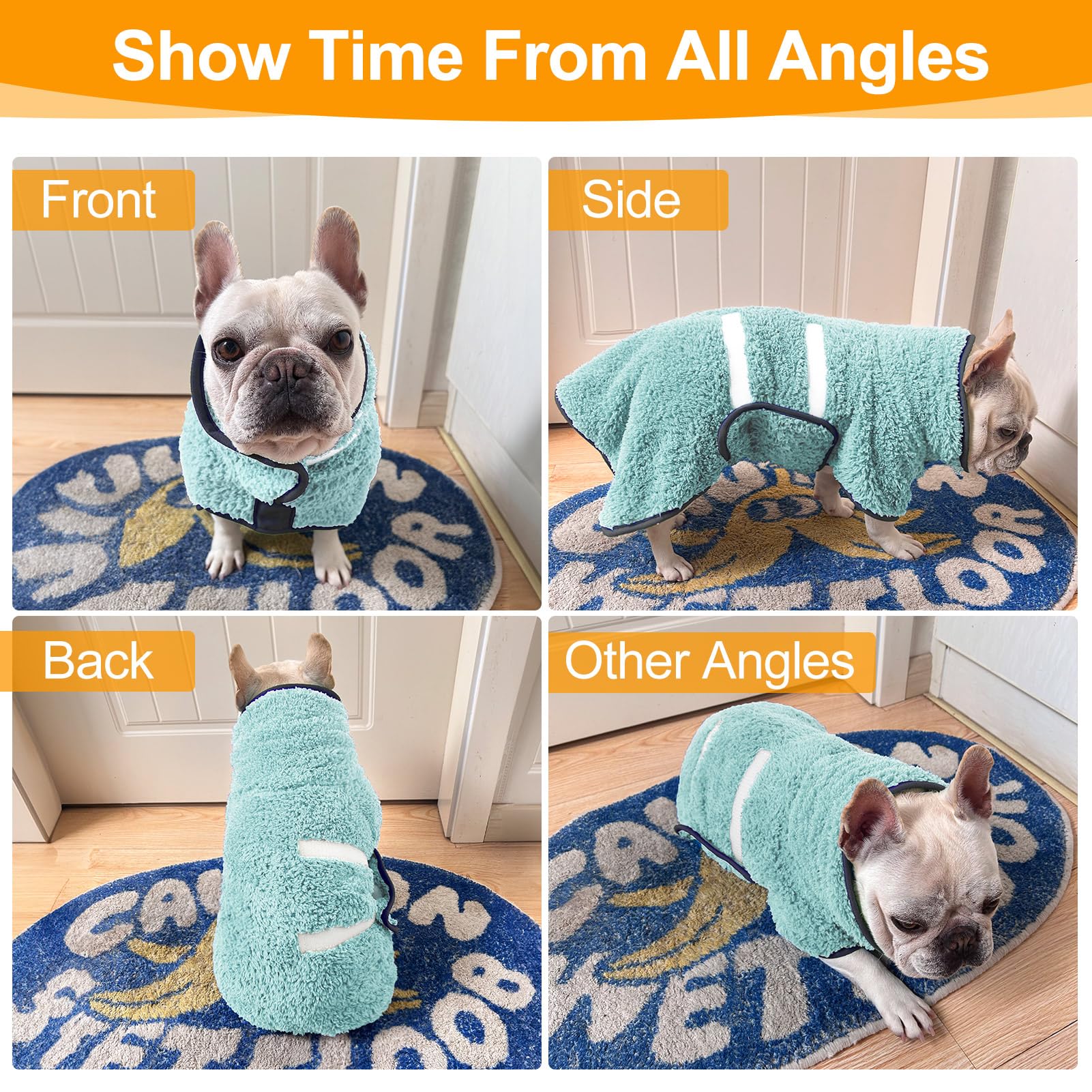 Unicorn Catcher five-size range helps fit dogs from small to large