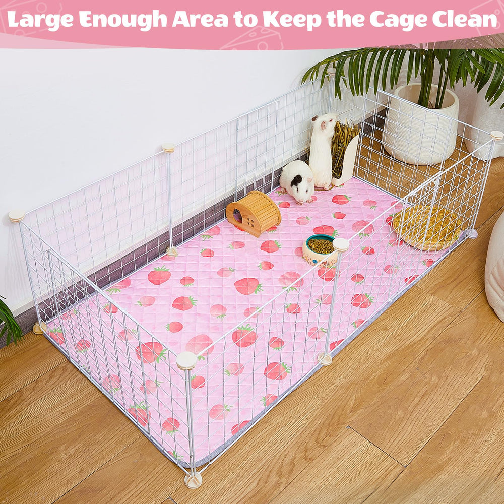 Unicorn Catcher guinea pig bedding soft milk silk provides cozy sleeping spots.