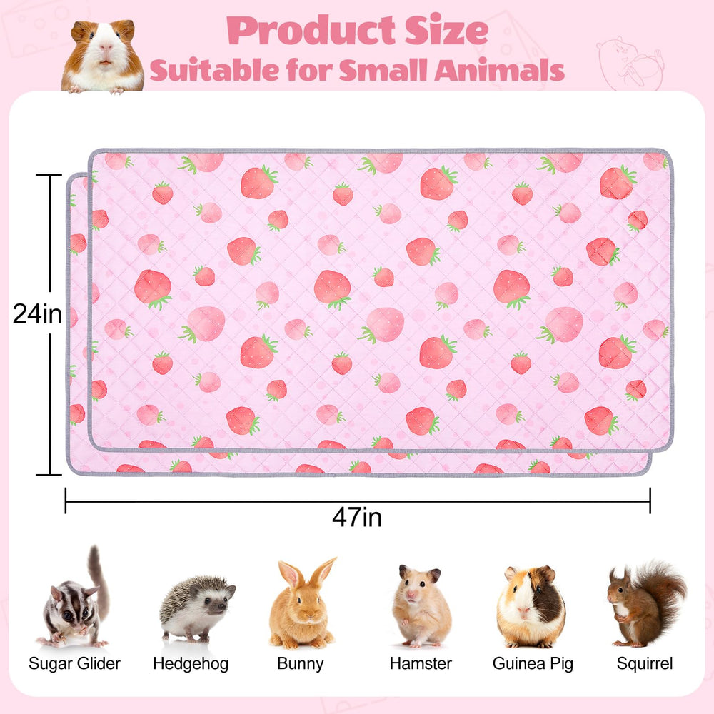 Unicorn Catcher guinea pig bedding watertight bottom prevents urine seepage.