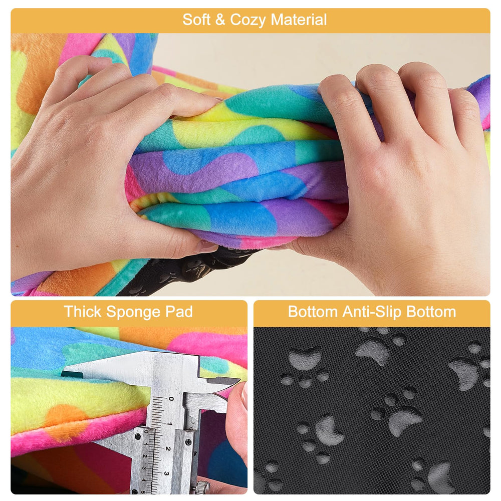 Unicorn Catcher washable bed uses machine-washable plush for easy cleaning