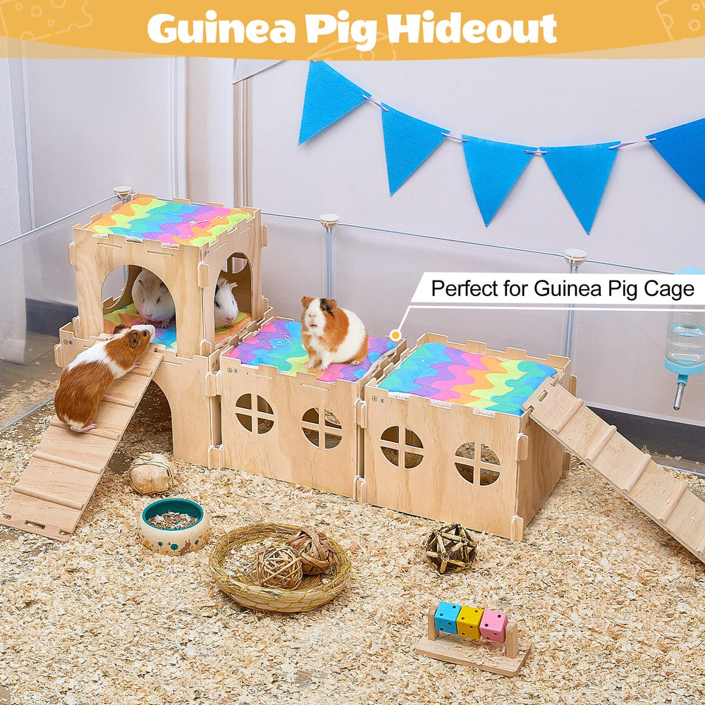 Unicorn Catcher hideout features multiple doors for airflow and access.