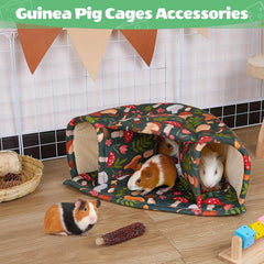 Unicorn Catcher guinea pig hideout semi-closed entry for secure hideaway
