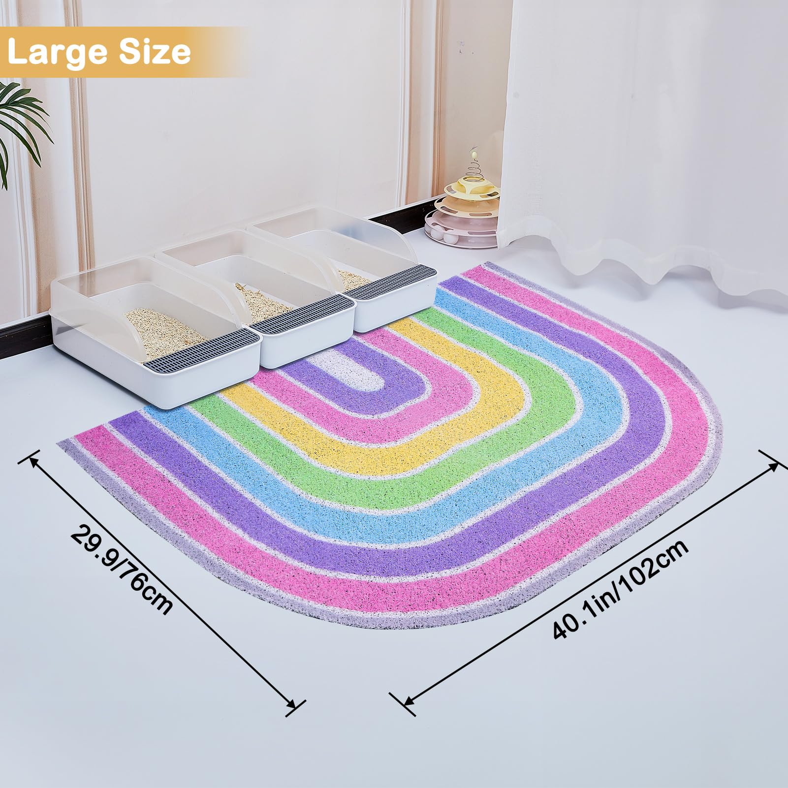 Unicorn Catcher PVC loop wire surface cushions paws for cats
