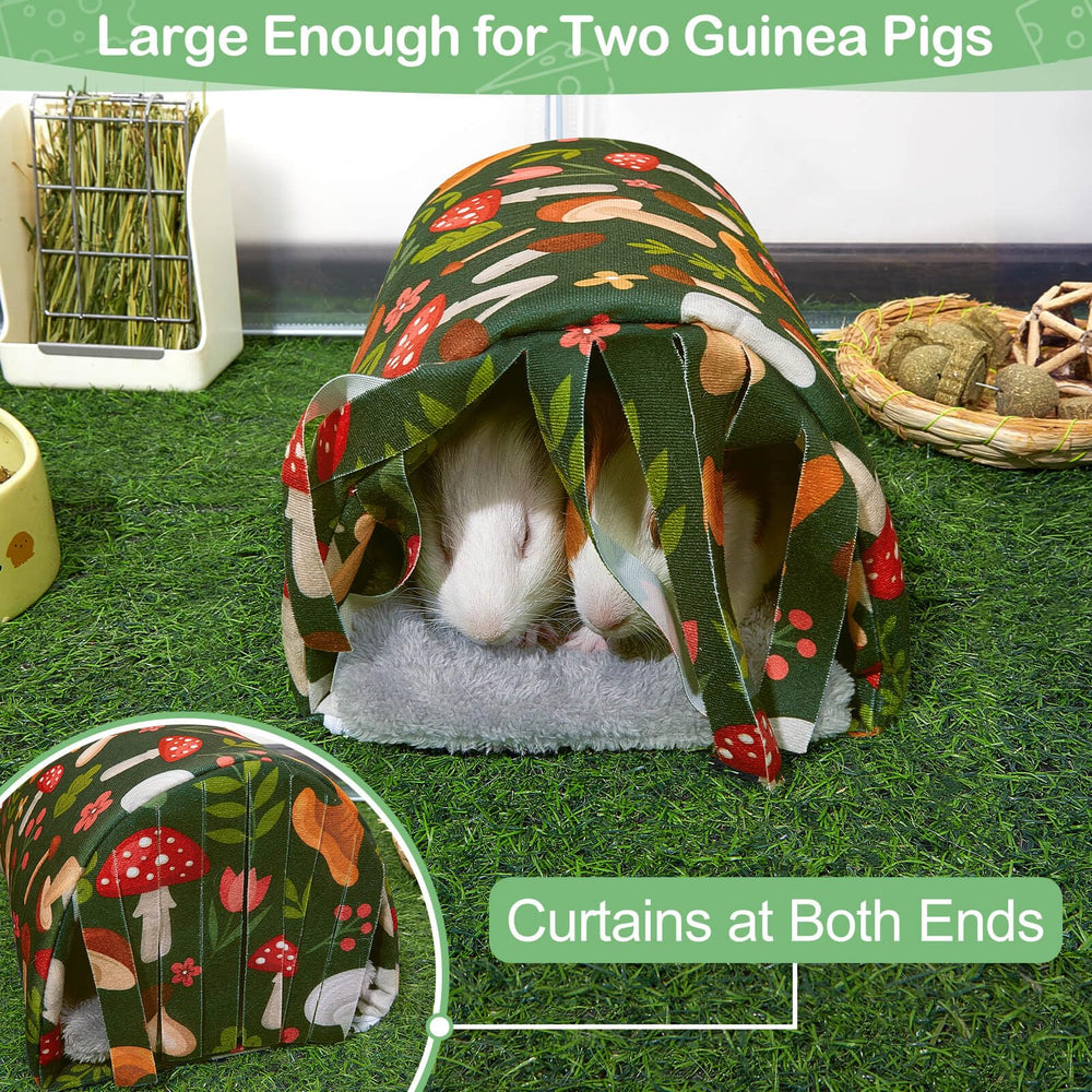 Unicorn Catcher soft fabric guinea pig tunnel interior feels warm and comfy