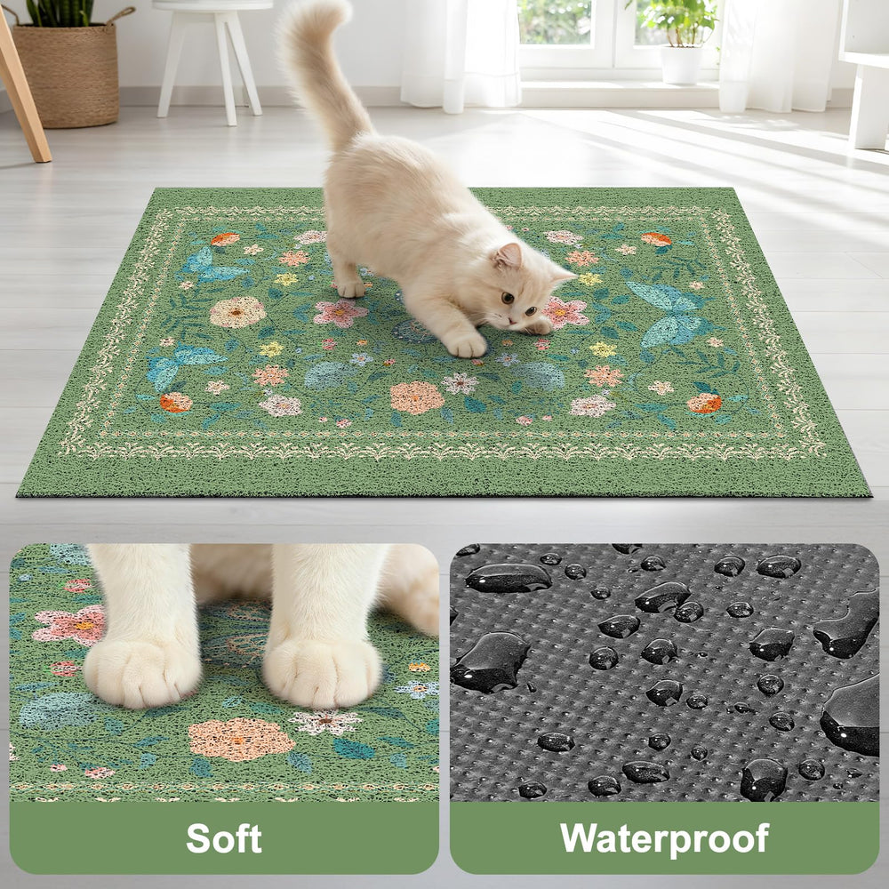 Unicorn Catcher waterproof back blocks moisture and protects floors.