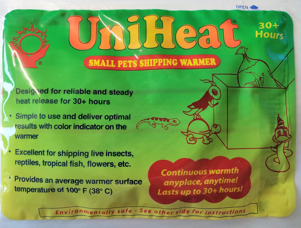 Uniheat 30hour heat pack demonstrates mid-range heat suitable for extended transit.