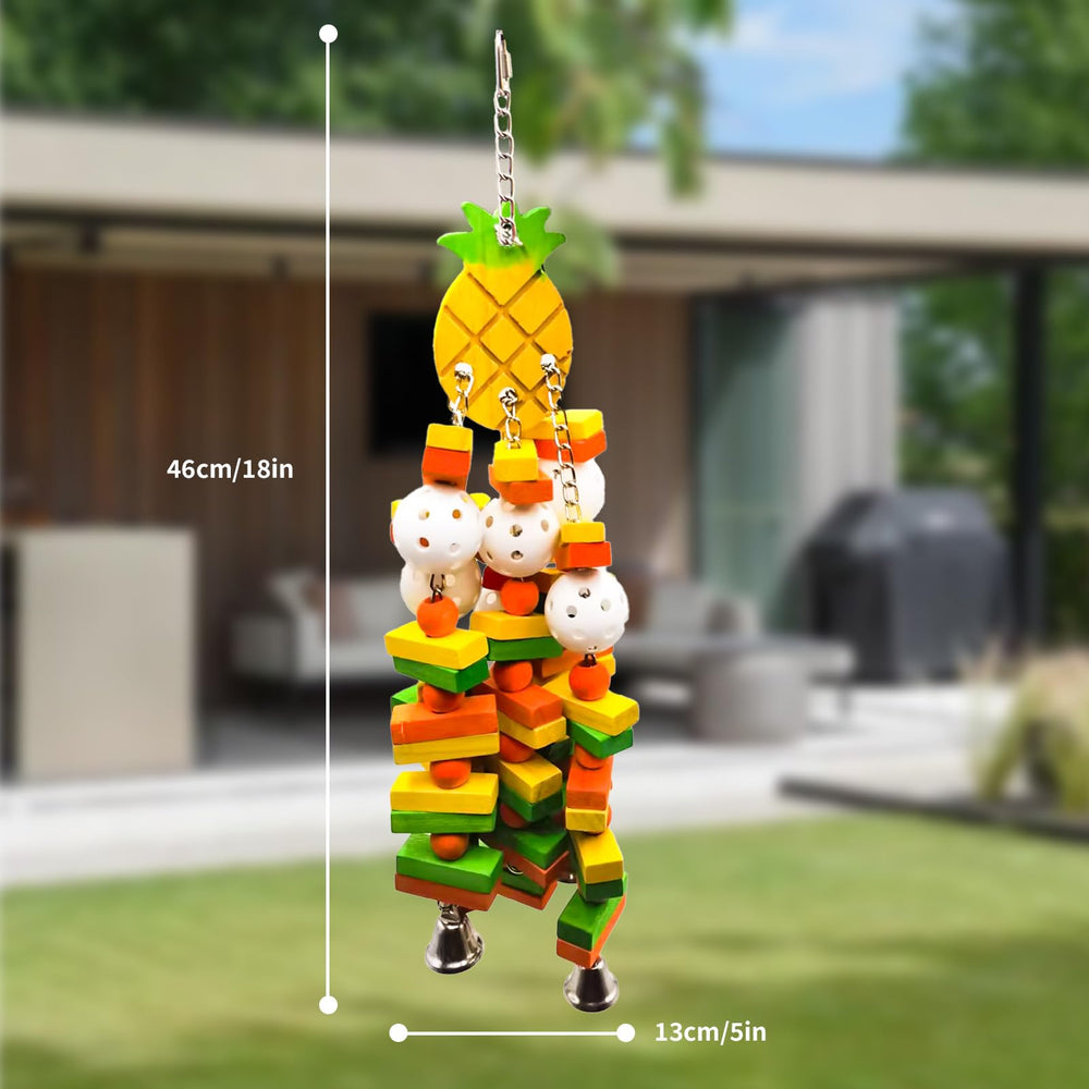 unimaxlink parrot toy suitable for multiple species and shareable play.