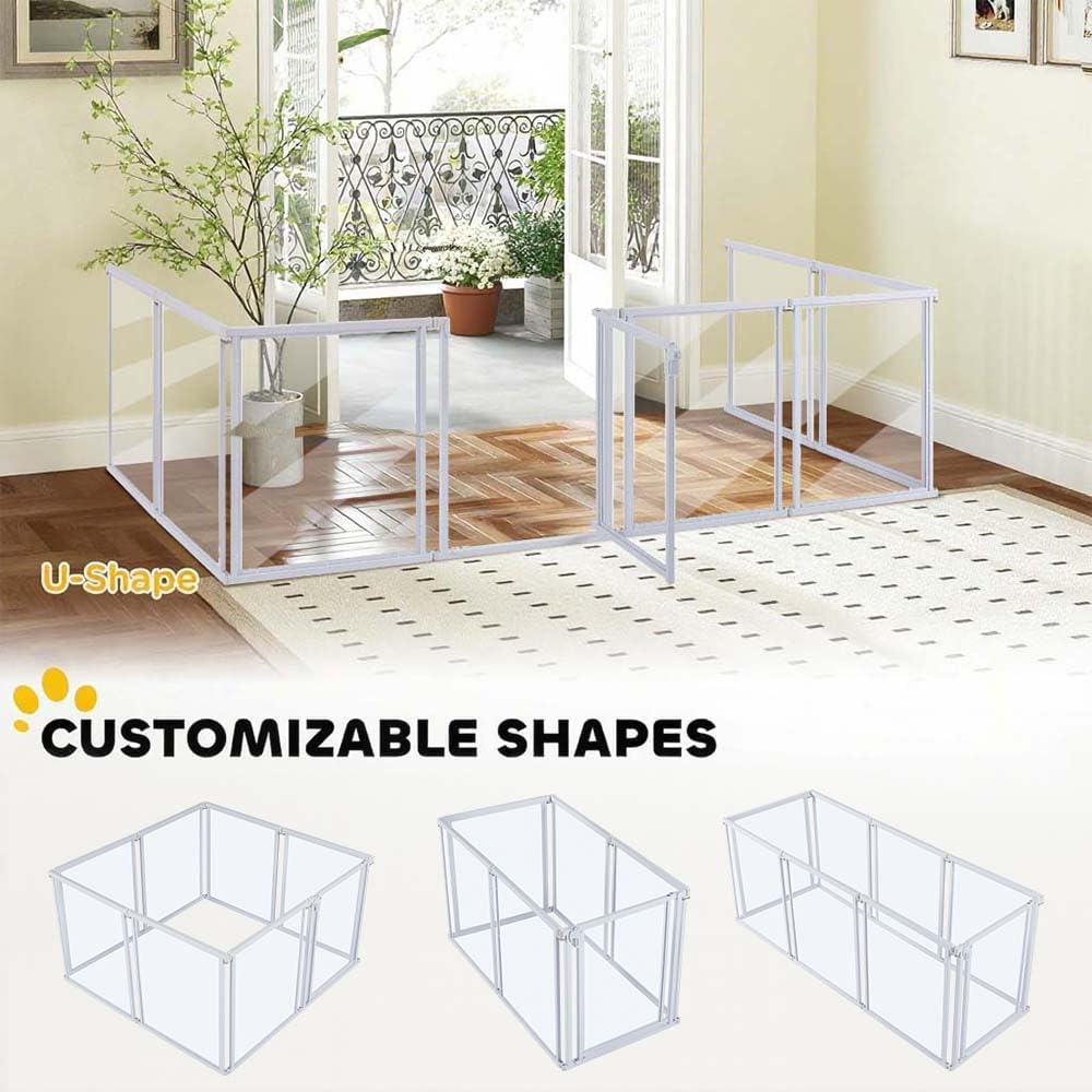 Unipaws expandable panels with doors for versatile layouts