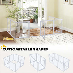 Unipaws expandable panels with doors for versatile layouts