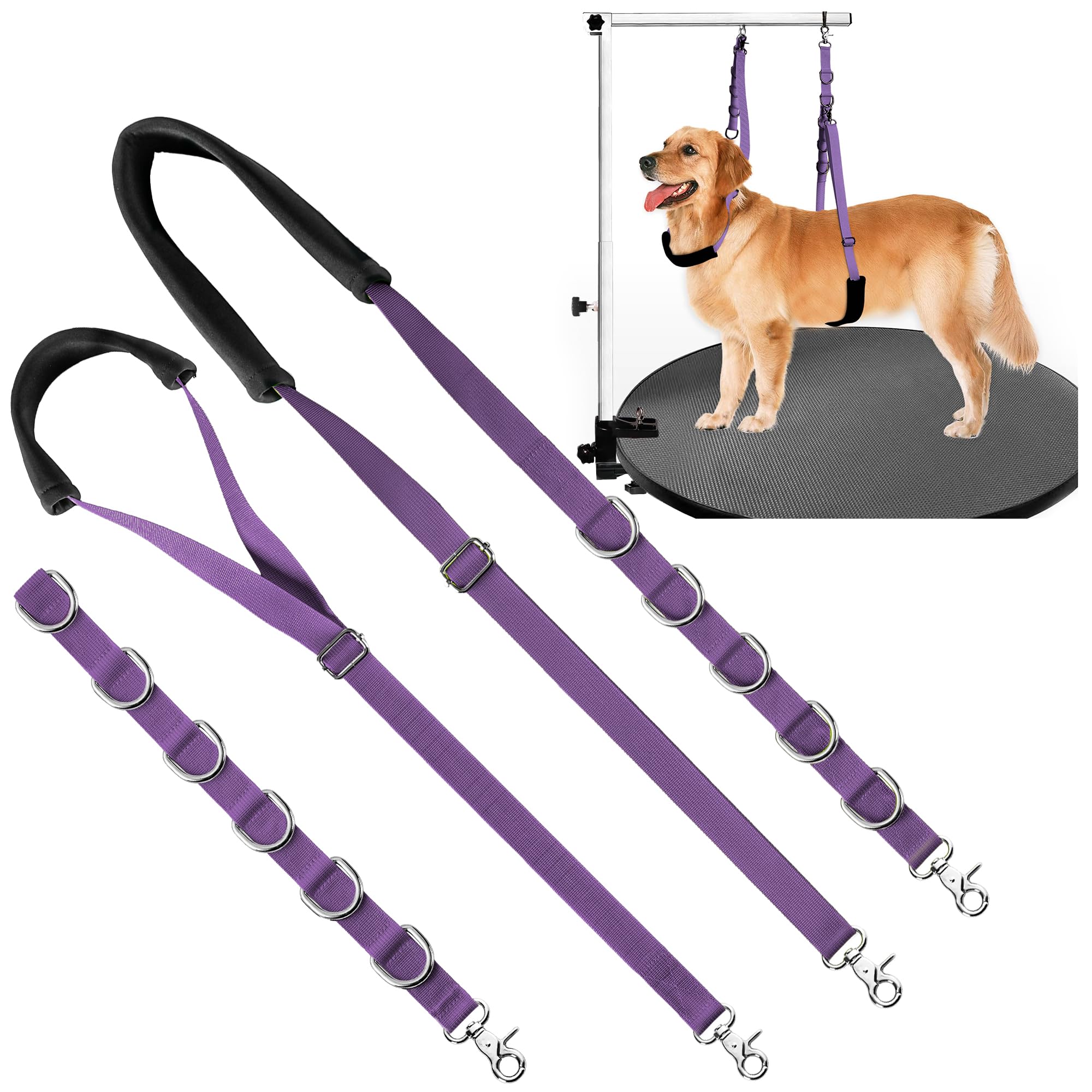 Uni PNR cinturón de barriga para peluquería canina, cómodo durante el baño.