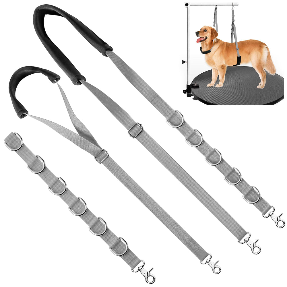 Uni PNR dog grooming belly strap for secure, adjustable support during grooming