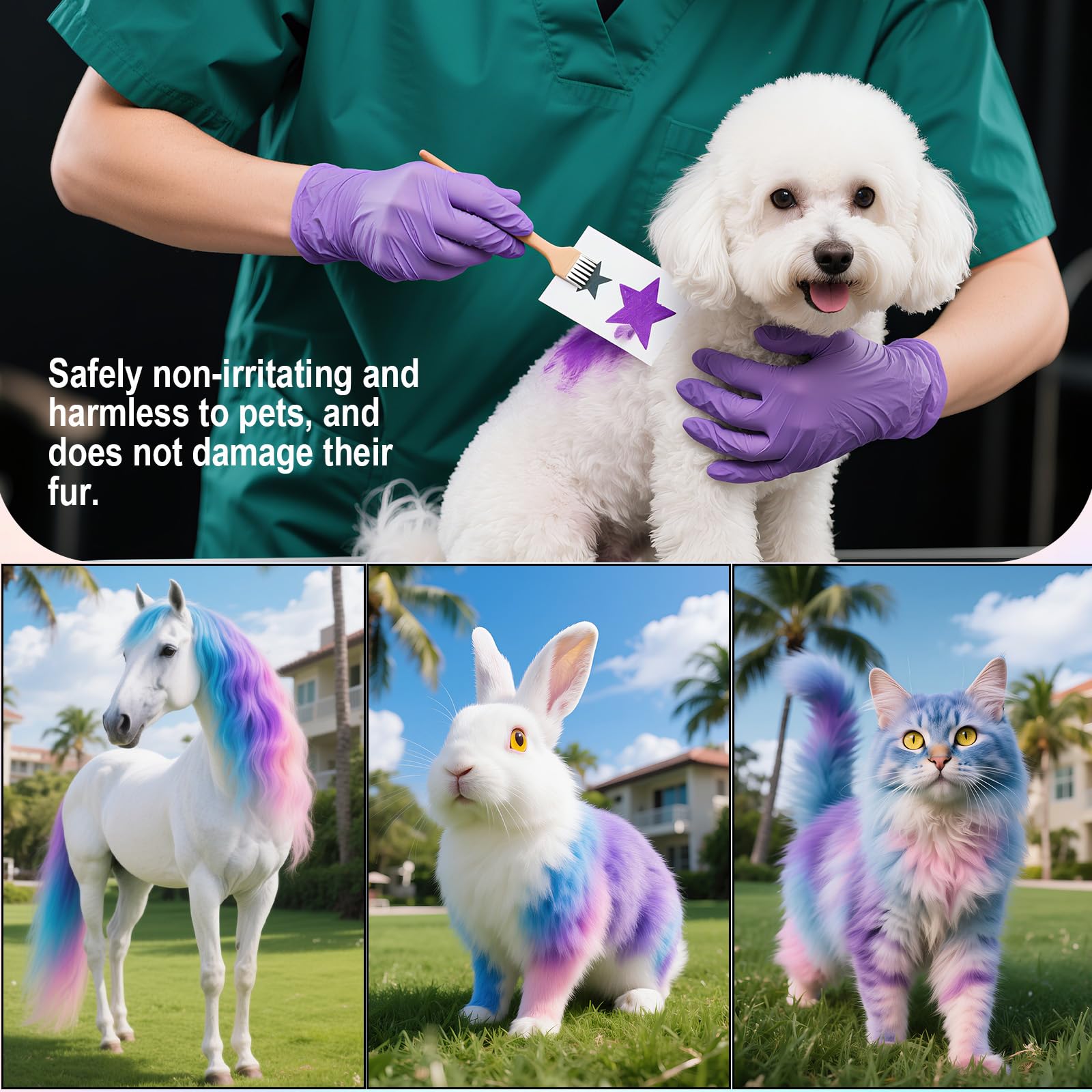 UNIPUP cuidado de piel y seguridad para mascotas sensibles.