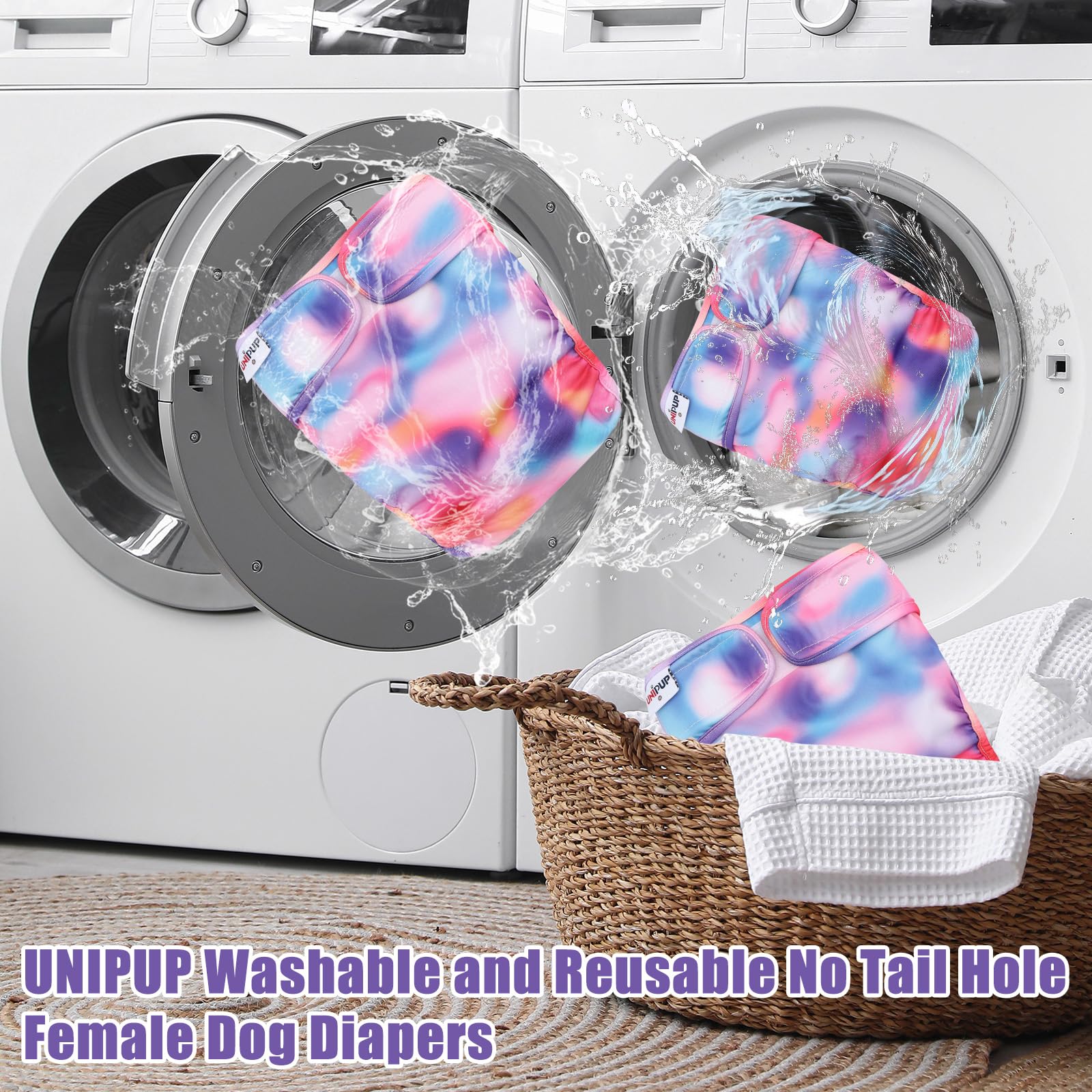 UNIPUP leak-free PUL shell closeup demonstrates outer protection.