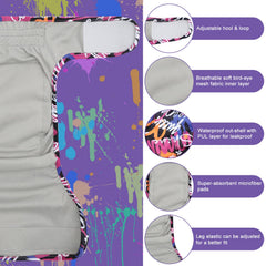 UNIPUP no-tail-hole absorbent pad close-up demonstrates high absorption and leak resistance