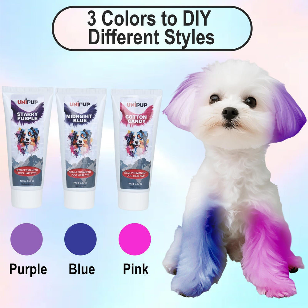 UNIPUP coloración semipermanente: aplicación rápida en casa para cambio de apariencia.