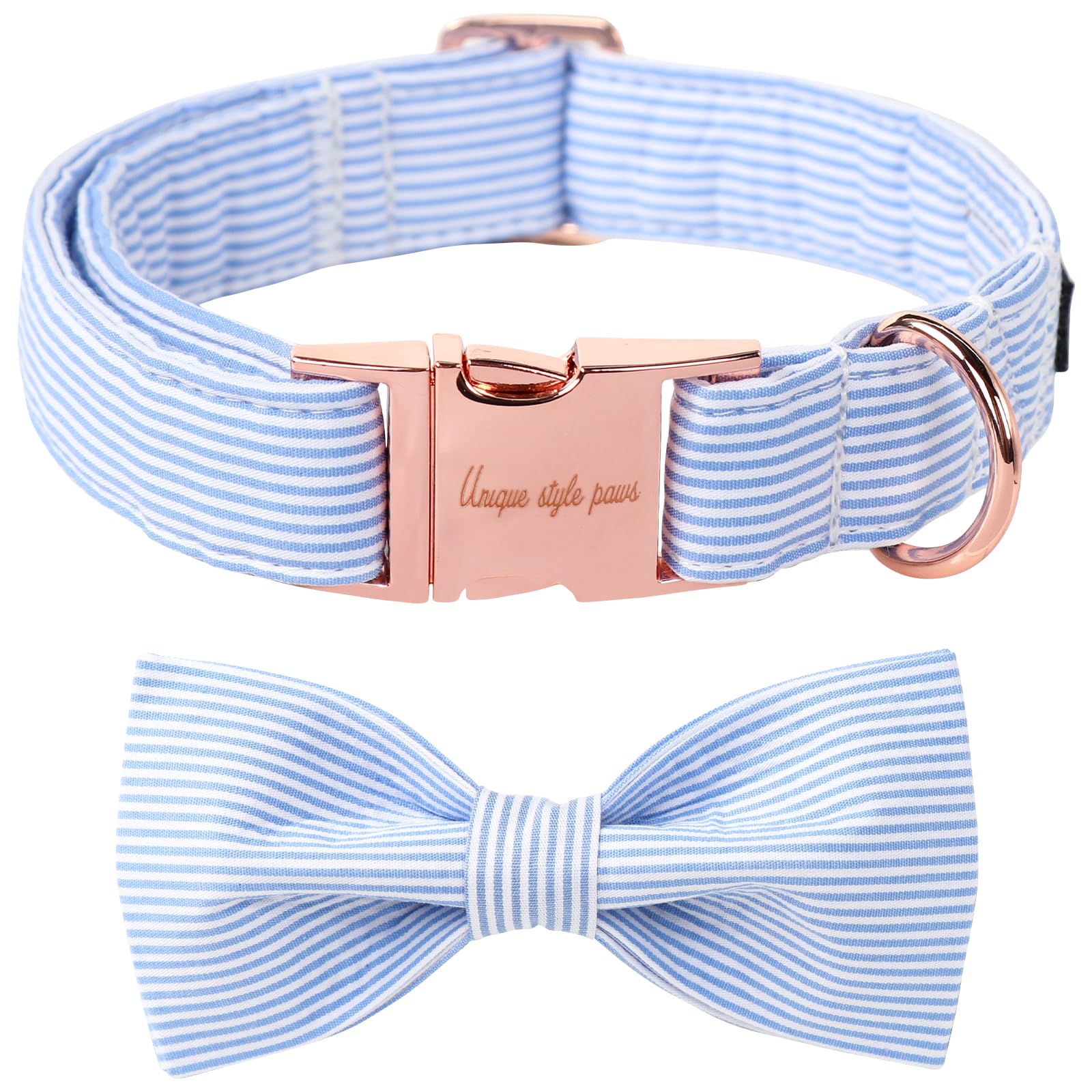 Unique Style Paws collar-lazo-xxs: collar suave para mascotas pequeñas.