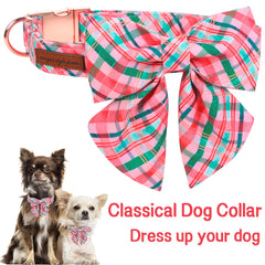 Unique style paws collar con ajuste de talla fácil para perros.