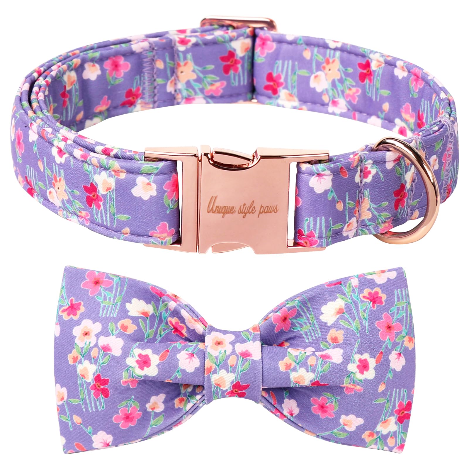 Collar Unique style paws con lazo removible para estilos diarios