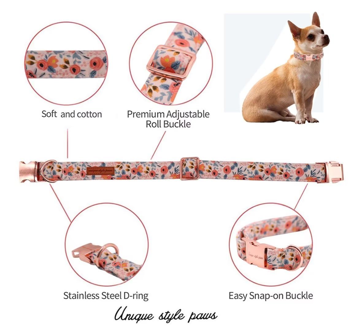 Unique Style Paws metal buckle close-up shows durable hardware and secure fit