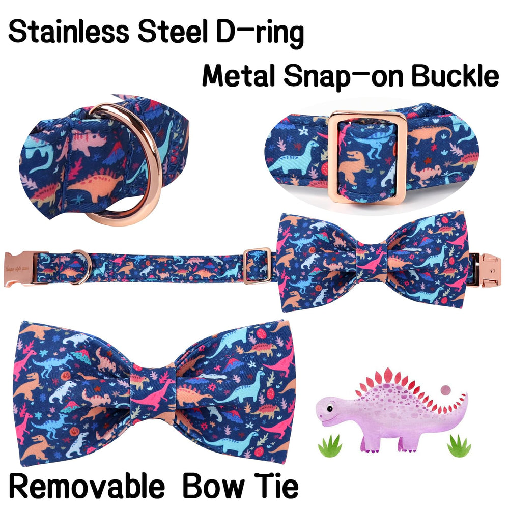 Unique Style Paws removable bow detail illustrates DIY customization for your pup's look.