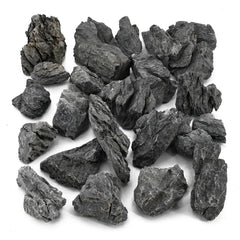Unocho Seiryu rock stones front view showing rugged surfaces ideal for plant anchoring