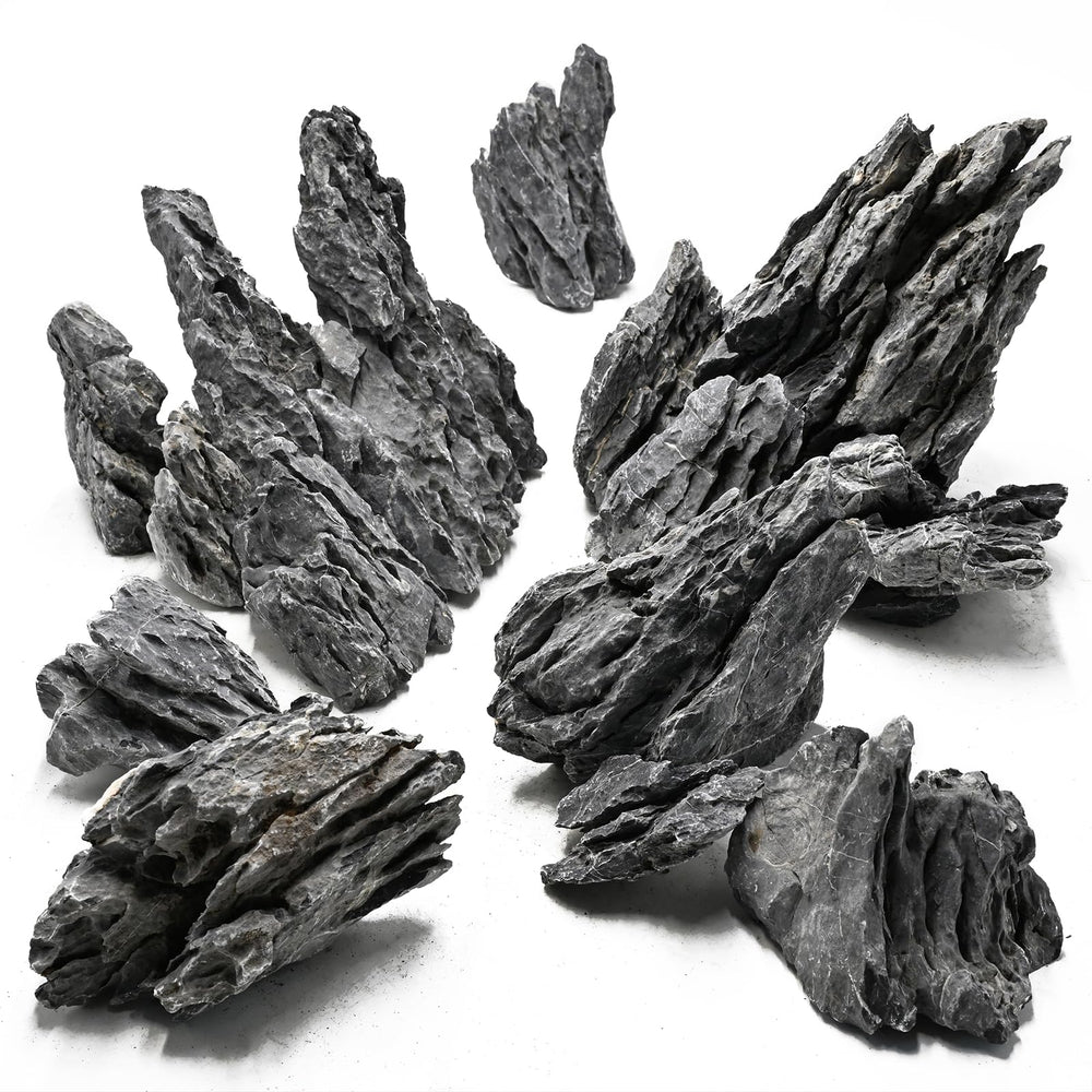 Unocho Seiryu rock stones tank-setup illustrates versatile use in freshwater and reef displays