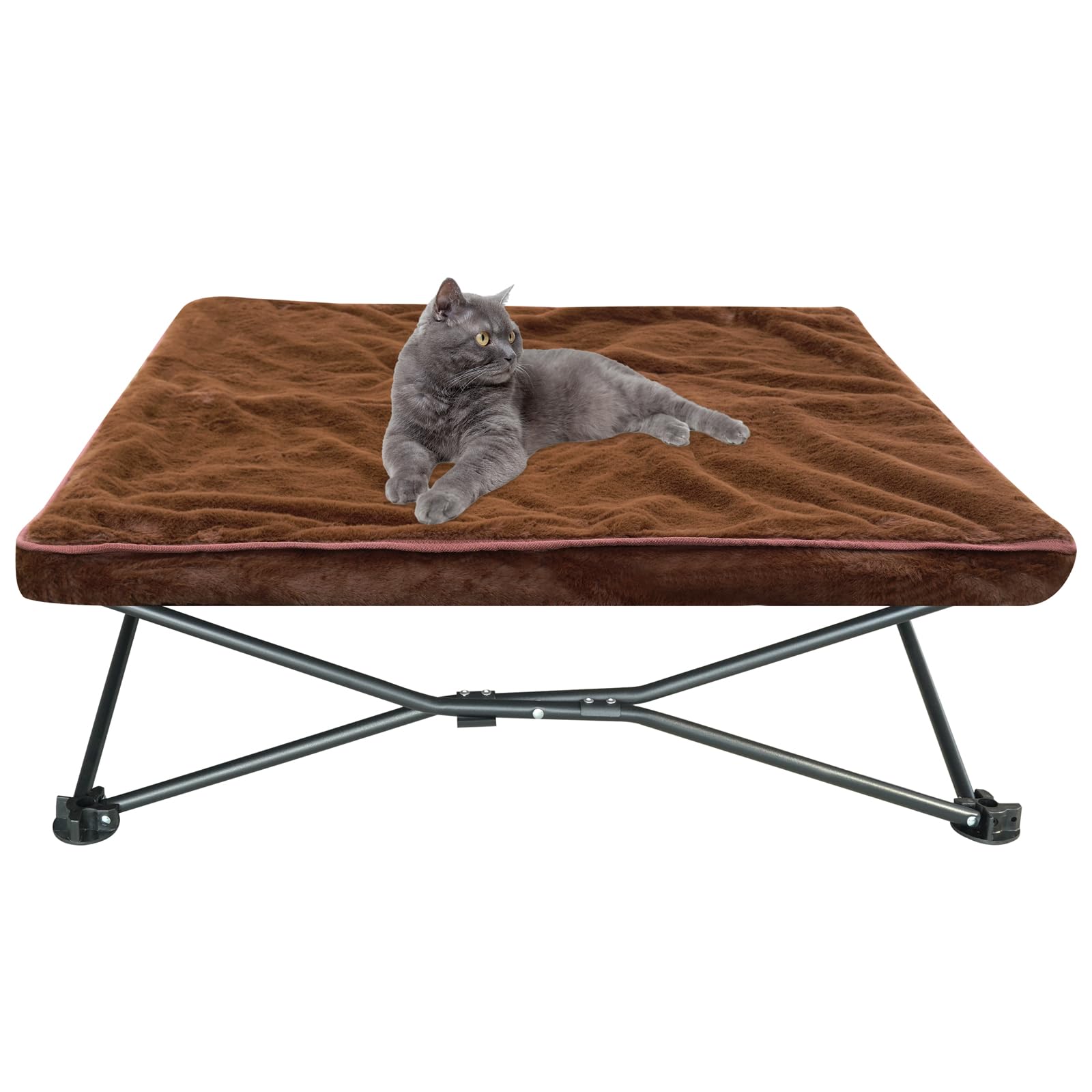 unp Camping Dog Bed Pop Up in use outdoors on a sunny day